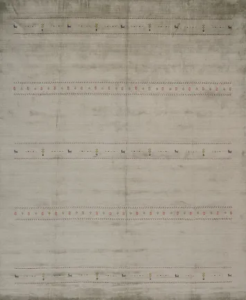 Square Wool Gabbeh Handmade Large Rug 12x12