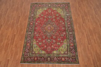 Luxurious Tabriz Persian Elegance for Living Room Area Rug 6x10