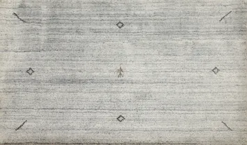 Handmade Gabbeh Oriental Foyer Rug 2x3