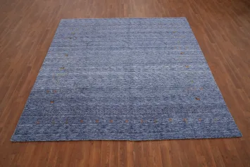 Chic Gabbeh Area Rug 8x8 Perfect for Enhancing Living Room Spaces