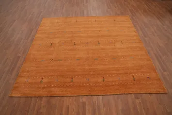 Handmade Wool Gabbeh Square Area Rug 8x8