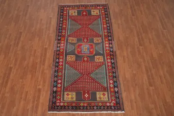Geometric Ardebil Persian Area Rug 5x10