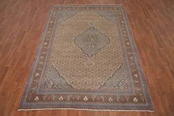 Handmade Wool Tabriz Persian Area Rug 6x9