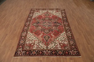 Vegetable Dye Heriz Persian Area Rug 6x10