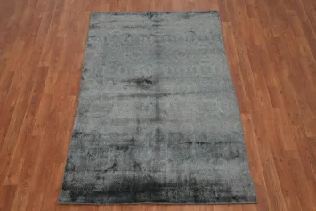 Luxurious Gray Rug 4x6 with Vintage-Inspired Patterns
