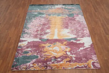 Enchanting Sunset Rug 6x8 with Warm Tones and Serene Aura