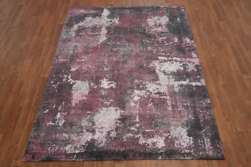 Bold Expressionist Design Abstract Area Rug 6x8