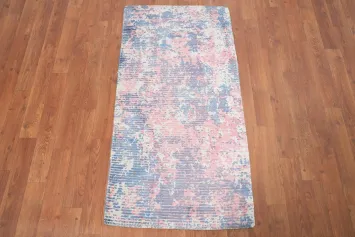 Elegant Pastel Abstract Rug 2x4 for Modern Living Spaces