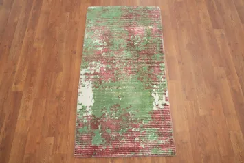 Embrace Nature's Palette with Our Earthy Abstract Rug 2x4