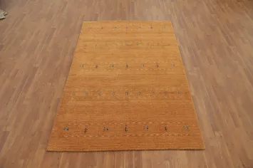 Sophisticated Gabbeh Area Rug 5x8 Add Warmth and Subtle Elegance