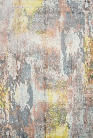 Colorful Distressed Look Design Rug 8x10 for a Contemporary Living Area