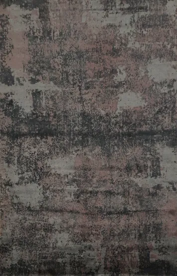 Modern Abstract Area Rug 7x10 with Textured Brushstroke Design