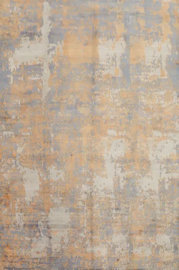 Modern Abstract Rug 7x8 in Earthy Tones for Cozy Home Decor