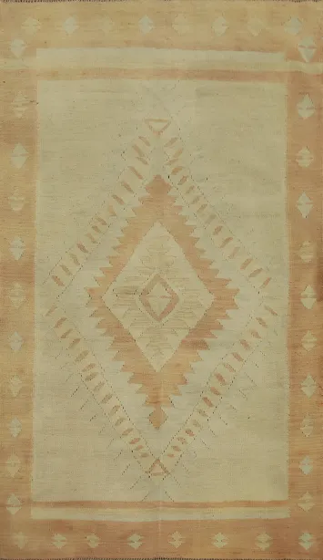 Geometric Kilim Handwoven Rug 4x6