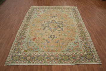 Traditional Wool Tabriz Persian Area Rug 8x11