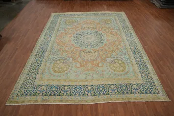 Vegetable Dye Kerman Persian Area Rug 10x13