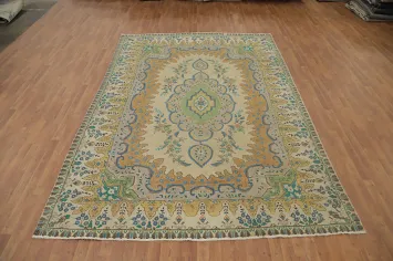 Handmade Floral Tabriz Persian Area Rug 8x12