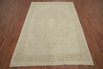 Traditional Wool Kerman Persian Area Rug 7x10