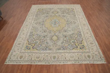 Traditional Wool Tabriz Persian Area Rug 9x12
