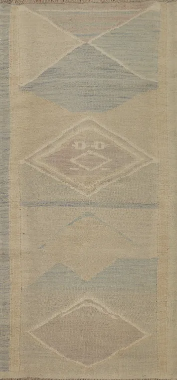 Vegetable Dye Kilim Handwoven Rug 2x4