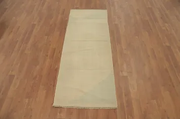 Geometric Kilim Flat Weave Runner Rug 2x6