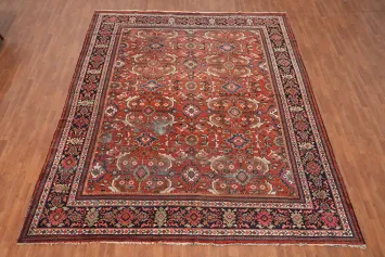 Antique Vegetable Dye Malayer Persian Area Rug 10x13