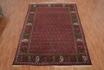 Vegetable Dye Red Bakhtiari Persian Area Rug 9x13