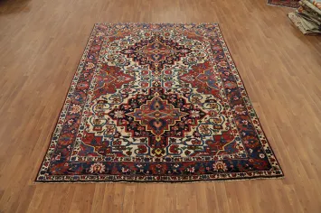 Vegetable Dye Bakhtiari Persian Area Rug 7x10