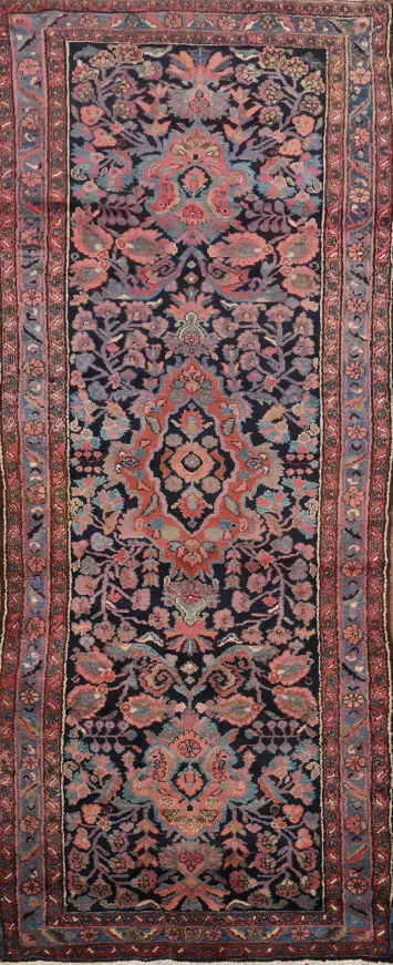 Vegetable Dye Lilian Persian Runner Rug 4x12