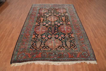 Vegetable Dye Bakhtiari Persian Area Rug 7x11