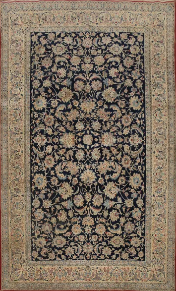 Antique Vegetable Dye Nain Toodeshk Persian Area Rug 7x11