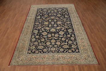Antique Vegetable Dye Nain Toodeshk Persian Area Rug 7x11