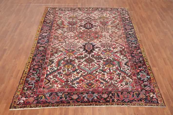 Vegetable Dye Heriz Persian Area Rug 7x10
