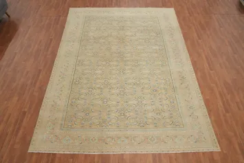 Antique Vegetable Dye Mahal Persian Area Rug 9x13