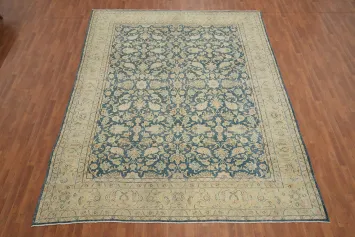Antique Vegetable Dye Tabriz Persian Area Rug 10x13