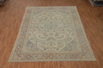 Antique Vegetable Dye Mahal Persian Area Rug 10x13