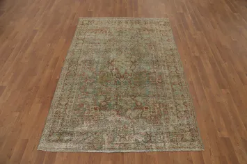 Antique Mahal Persian Area Rug 4x6