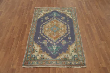 Vintage Wool Tabriz Persian Rug 3x5