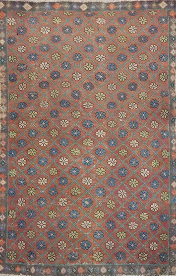 Handmade Wool Tabriz Persian Rug 3x4