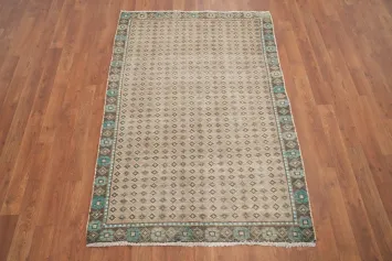 Vintage Geometric Botemir Persian Rug 3x5