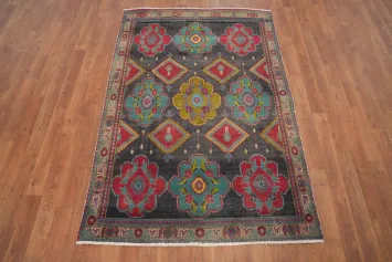 Handmade Wool Tabriz Persian Rug 4x5