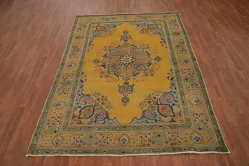 Traditional Wool Tabriz Persian Area Rug 7x10