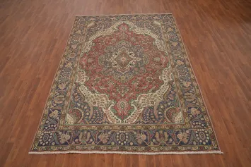 Traditional Wool Tabriz Persian Area Rug 7x10