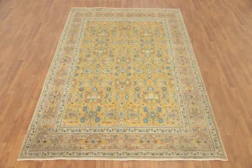 Handmade Floral Tabriz Persian Area Rug 7x10