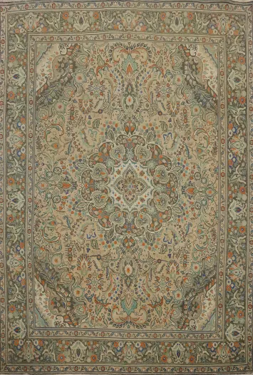 Handmade Wool Tabriz Persian Area Rug 10x12