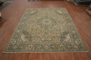 Handmade Wool Tabriz Persian Area Rug 10x12