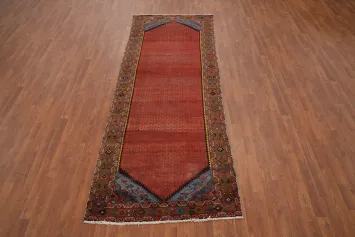 Vintage Wool Botemir Persian Runner Rug 4x10