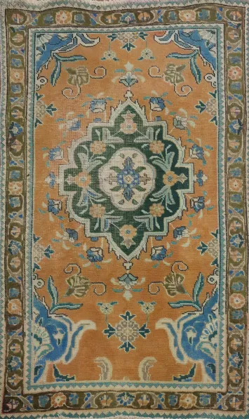 Handmade Wool Tabriz Persian Rug 3x5