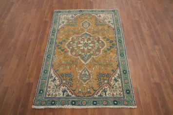 Traditional Wool Tabriz Persian Rug 3x5