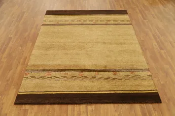 Luxurious Gabbeh Handmade Area Rug 6x8